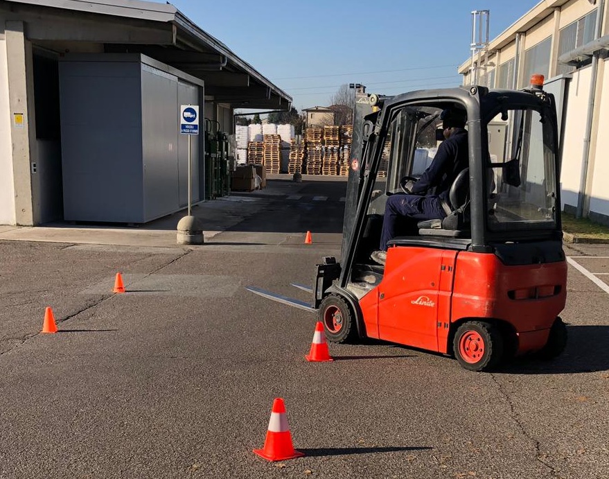 Corso di abilitazione all'uso del Carrello Elevatore con conducente a bordo